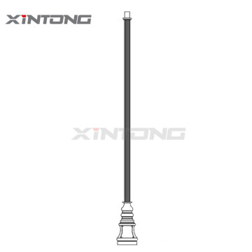 Outdoor -verzinkt 3 ~ 30 m Street Light Pole Q235 Straßenbeleuchtung Lampe Poststange